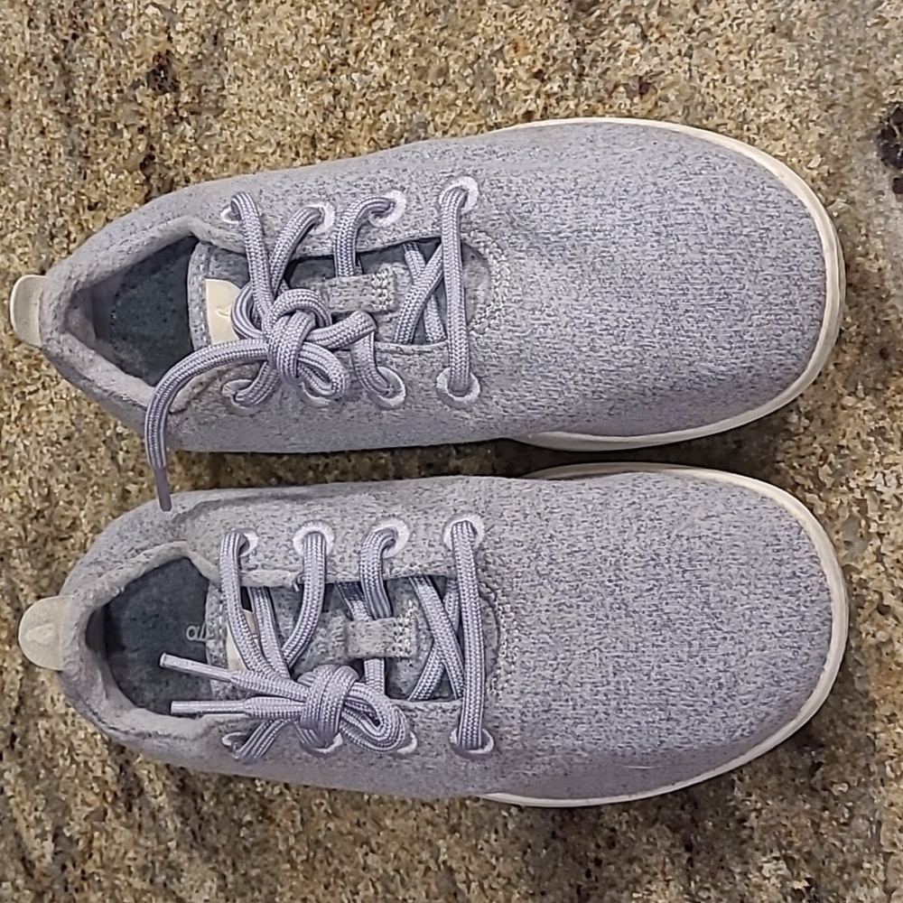 Allbirds Light Gray Wool Runners Size 8
